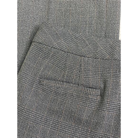 Express Editor Glen Plaid bootcut trouser pants, size 8, NWOT - Picture 13 of 15